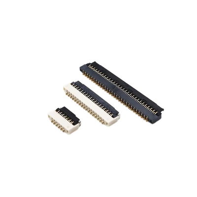 FPC/FFC 커넥터 0.3MM 피치 0310 플립 플롭 하부 연결 유연 행 소켓 높이 1.0MM9-13-71P