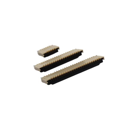 FPC/FFC 커넥터 0.3MM 피치 앞 플러그 후면 잠금 부드러운 라인 소켓 높이 1.0MM 9/13/41/71P