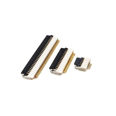 FPC/FFC 커넥터 0.5MM 피치 0510 플립 플롭 하부 연결 유연 한 줄 소켓 높이 1.0MM4-12-50P