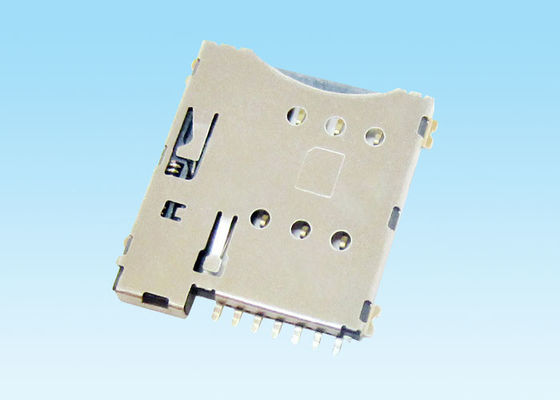 UL94-V0 주거를 가진 유형을 전기 핀 커넥터 1.35mm 높은 7 Pin 미십시오